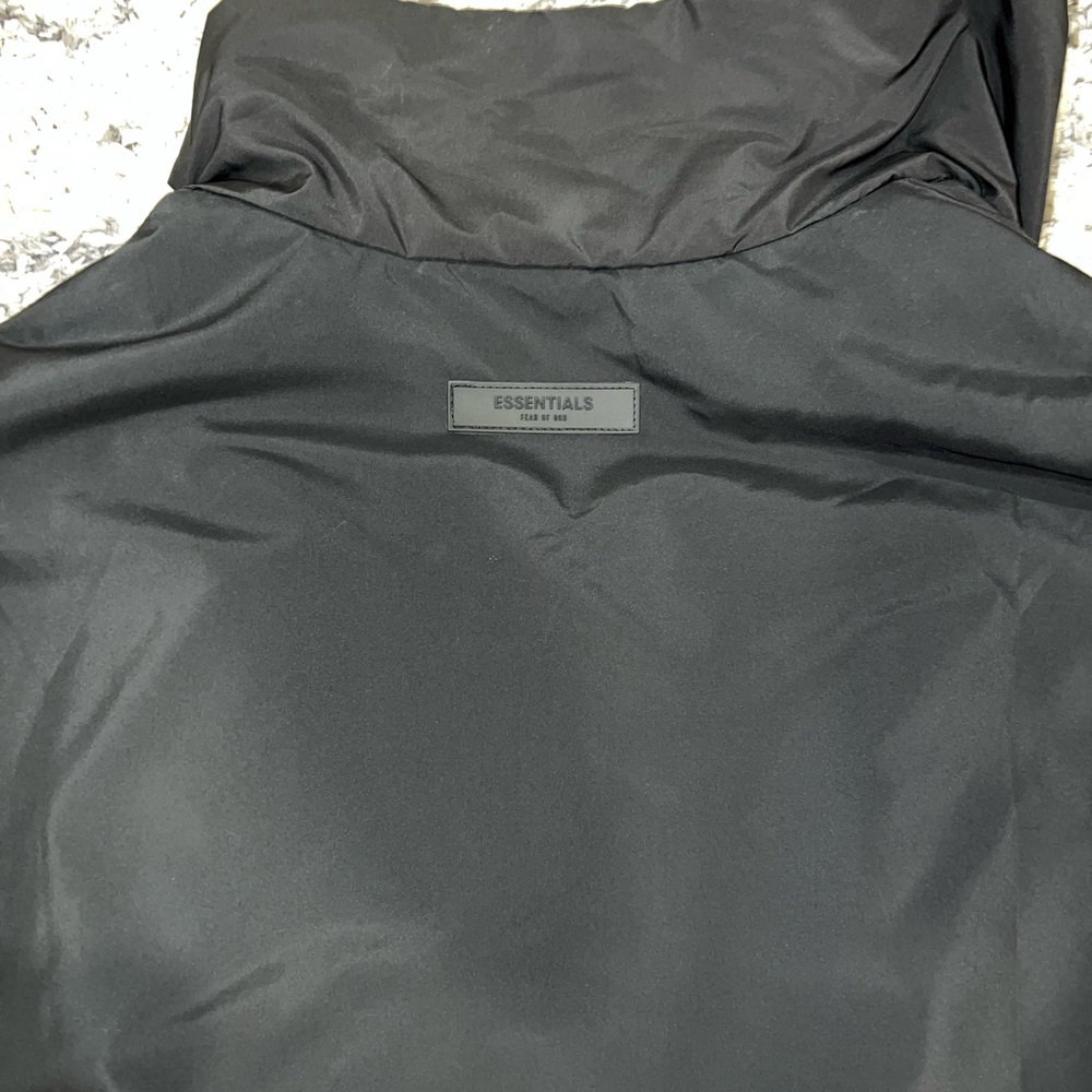 Essentials Black Polyester Jacket - image 6